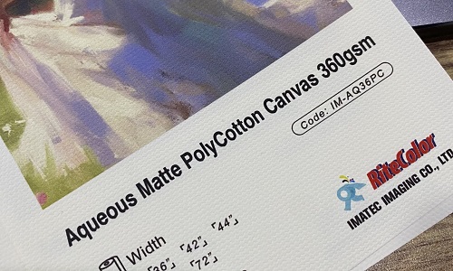 Poly Cotton Inkjet Canvas Poly Cotton Inkjet Canvas
