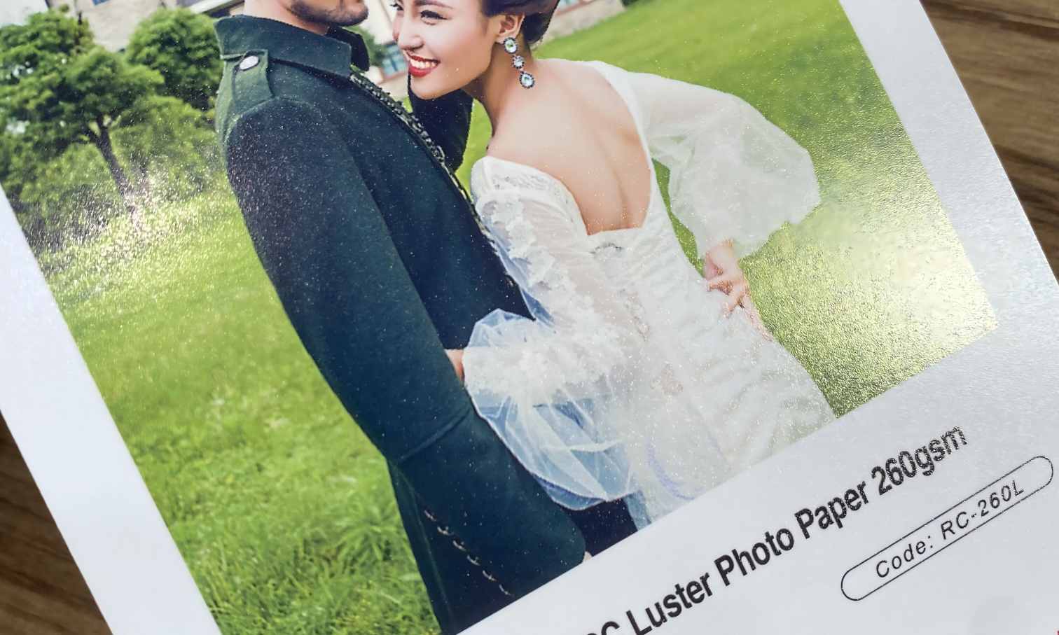 RC luster photo paper RC luster photo paper